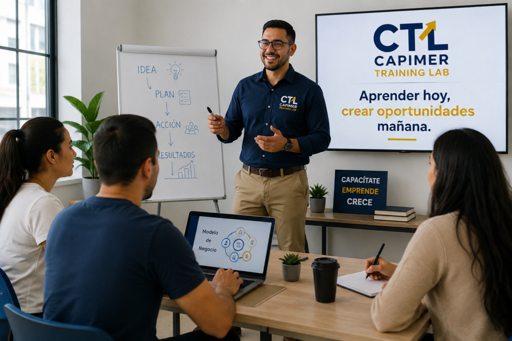 Capacitación práctica en CAPIMER Training Lab